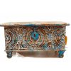 Blue Wooden Chest