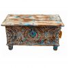 Blue Wooden Chest - Image 2