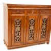 Wooden Sideboard 130cm - Image 4