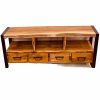 T.V Unit Acacia Wood 150cm - Image 2