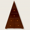 A Shaped Chest of Drawer