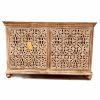White Sideboard Carving 140cm