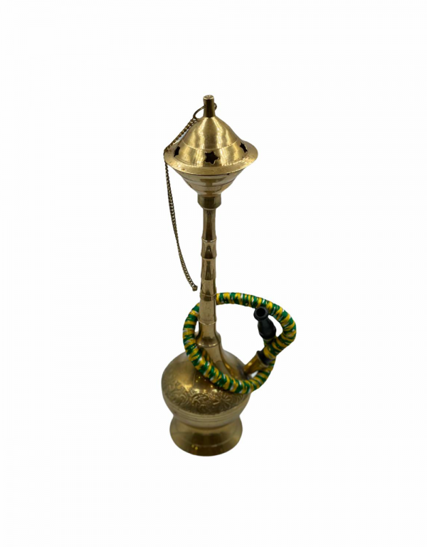 Brass Sheesha Decoration Piece 10 inch - Image 2