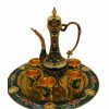 Green Coffee Pot Set 12 inch