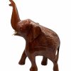 Wood Elephant Decoration Piece 12inch
