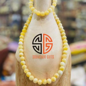 Honey Jade Necklace & Bracelet