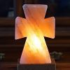 Himalayan Salt Lamp - Cross
