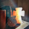 Himalayan Salt Lamp - Cross - Image 2