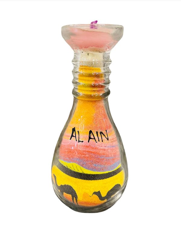 AlAin sand art bottle