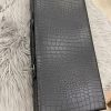 Backgammon only wooden base with leather carry case - Image 3