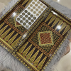 Chess Board and Backgammon wooden handmade - Image 2