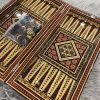 Chess Board and Backgammon wooden handmade - Image 2