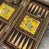 Chess Board and Backgammon wooden handmade - Image 4