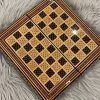 Chess Board and Backgammon wooden handmade