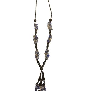 Lapis Lazuli With Onyx Necklace