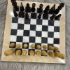 Marble onyx chess only