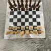 Marble onyx chess only