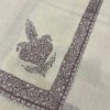 Pashmina men head scarf/shawl 100% (KPM 019) - Image 2