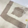 Pashmina men head scarf/shawl 100% (KPM 028) - Image 2