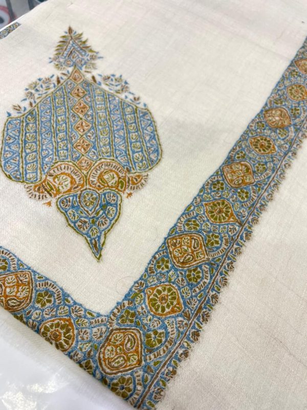Pashmina men head scarf/shawl 100% (KPM 041) - Image 2