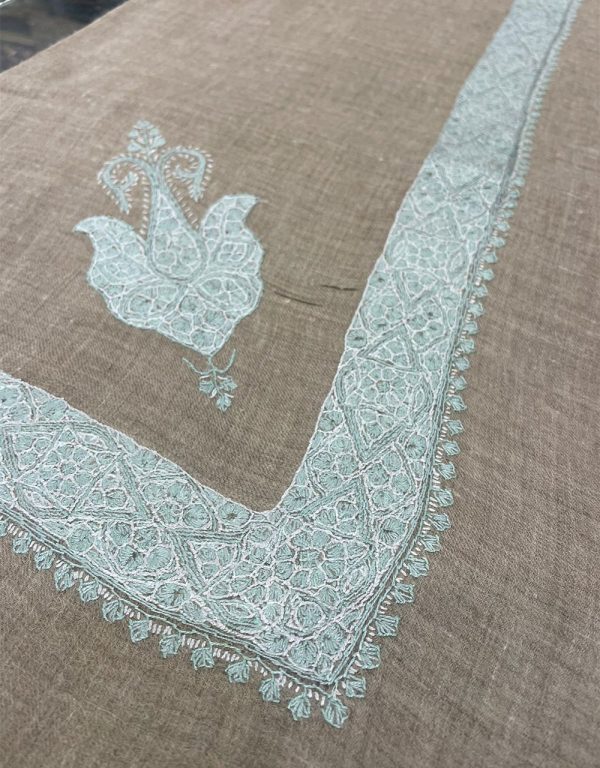 Pashmina men head scarf/shawl 100% (KPM 003) - Image 3