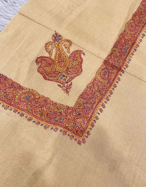 Turma Kashmiri super men head scarf/shawl 100% (KTM 0034) - Image 2