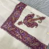 Turma Kashmiri super men head scarf/shawl 100% (KTM 0058) - Image 2