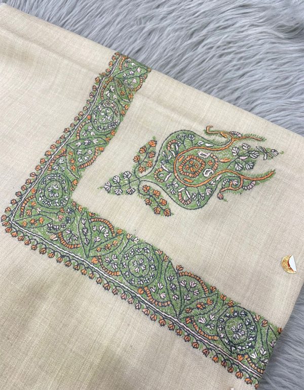 Turma Kashmiri super men head scarf/shawl 100% (KTM 0063) - Image 2