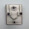 Amethyst Stone Jewellery Set - Image 2