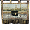 Makkah Portrait Embroidery Wall Hanging with Beads