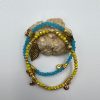 Set of Multi Color Stone Bead Bracelets
