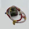 Set of Multi Color Stone Bead Bracelets - Image 2