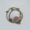 Set of Multi Color Stone Bead Bracelets - Image 8