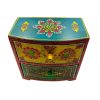 Spice Box Handmade Wooden and Ceramic 2 Drawer 2 Colors