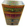 Spice Box Handmade Wooden and Ceramic 4 Drawer
