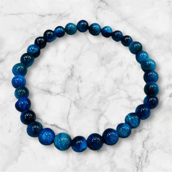 Blue Tiger Eye Bracelet